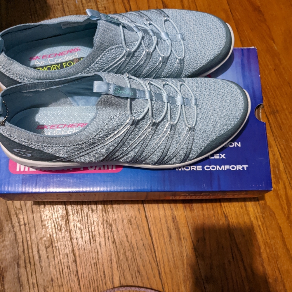 Light Blue Gym Shoes - Gem